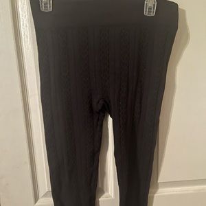 grey leggings with print